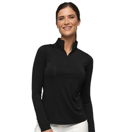 French Connection Collection: BK Mock Quarter Zip Top